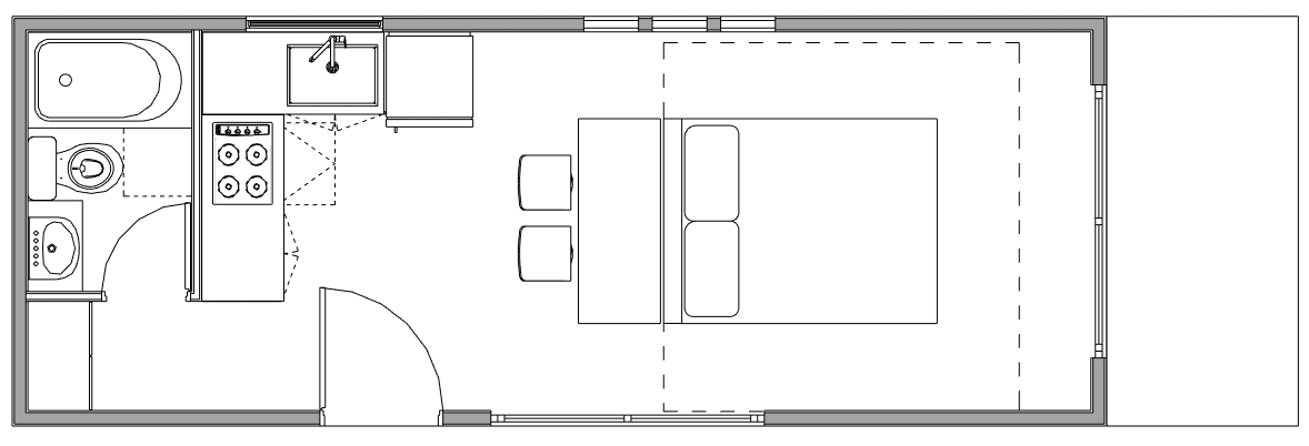 Modelo Nido 24 m2 - lamina