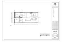 Lámina arquitectónica 1 del Modelo Quincho 40 m²