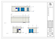 Lámina arquitectónica 2 del Modelo Quincho 40 m²