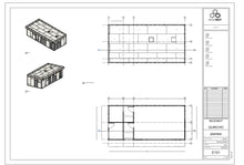 Planta de panelizado SIP del Modelo Quincho 40 m²