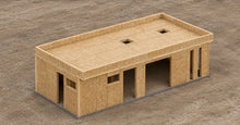 Panelizado SIP del Modelo Quincho 40 m² montado, vista general de los paneles